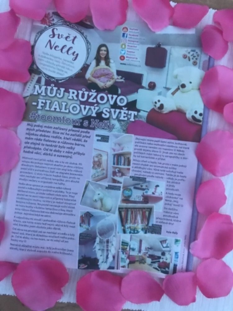 Můj růžovo-fialový svět